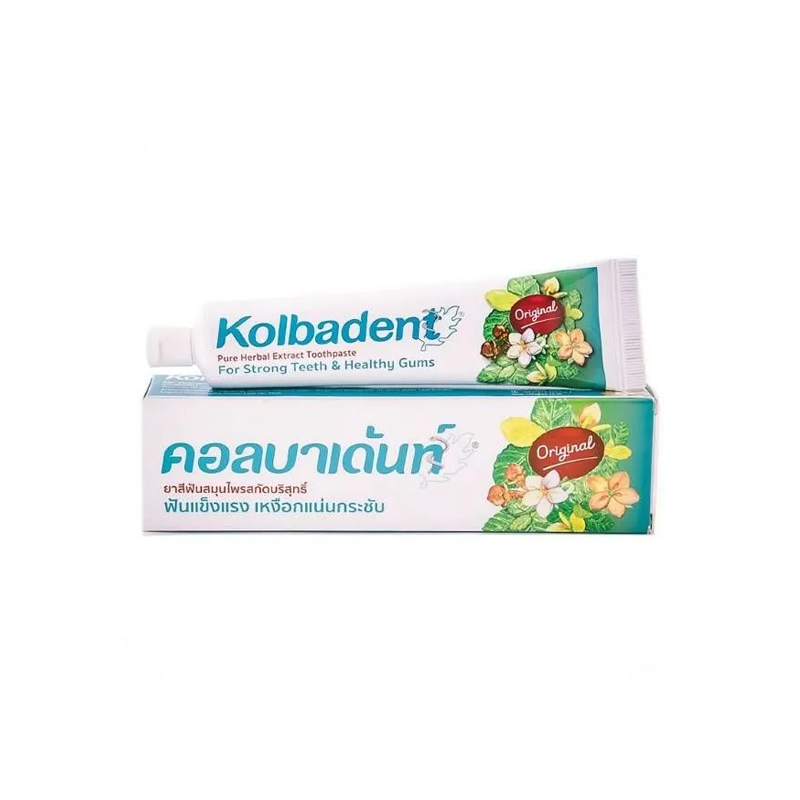 Органическая паста для зубов и десен 5 STAR COSMETIC Kolbadent Herbal Toothpaste 35 г saltrain зубная паста silver clean breath toothpaste 100