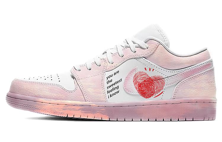 

Кеды унисекс Jordan Air Jordan 1 Low розовые 39 EU, Розовый, Air Jordan 1 Low