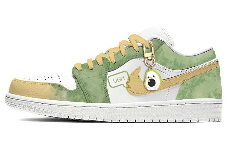 

Кеды унисекс Jordan Air Jordan 1 Low зеленые 36 EU, Зеленый, Air Jordan 1 Low
