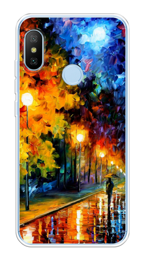 

Чехол на Xiaomi Redmi 6 Pro/6 Plus/Mi A2 Lite "Безлюдная улочка", Оранжевый;желтый;синий, 34050-1
