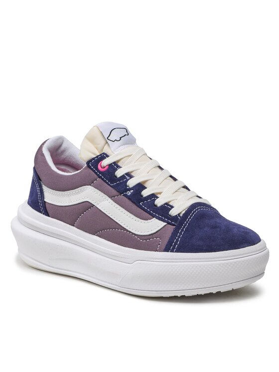 

Кеды женские Vans Old Skool Over VN0A7Q5ELV01 фиолетовые 38 EU, Фиолетовый, Old Skool Over VN0A7Q5ELV01