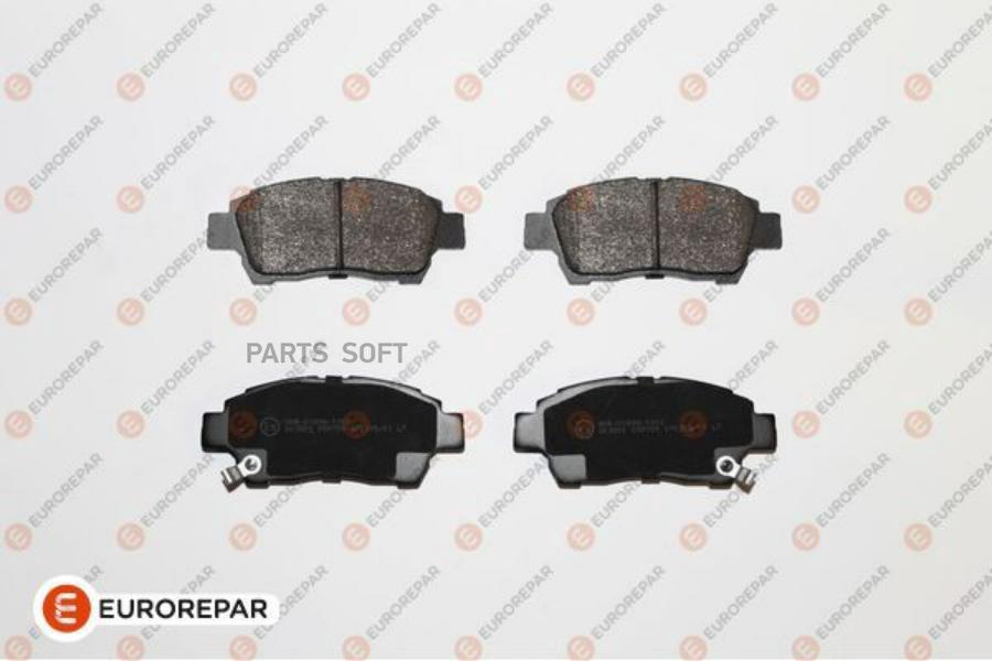 

EUROREPAR 1617261580 Колодки тормозные дисковые TOYOTA PLATZ 02-05 PROBOX 02 VIT