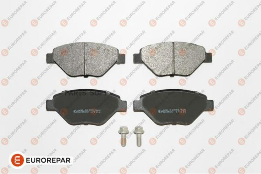 

Колодки тормозные дисковые RENAULT MEGANE II BM0/1 CM0/1 EUROREPAR 1617269980