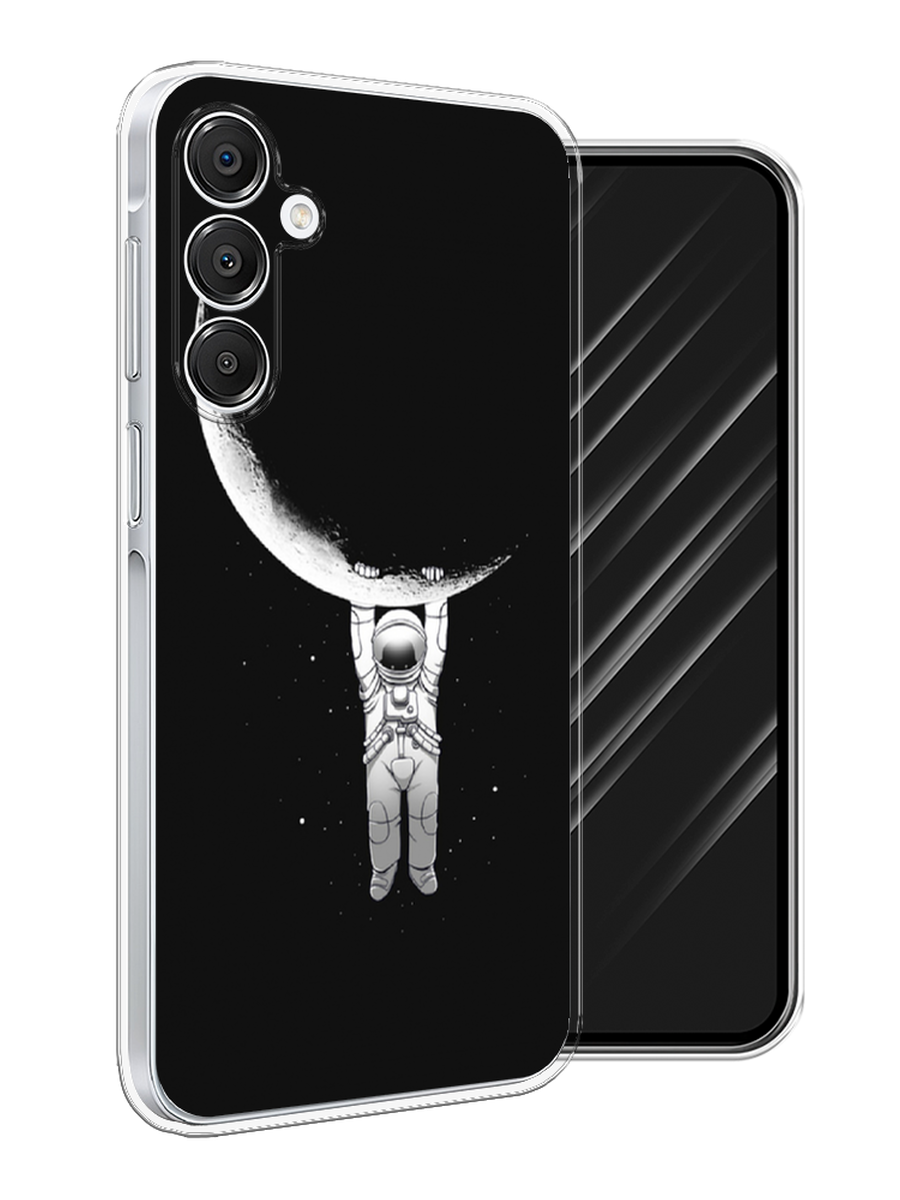

Чехол Awog на Samsung Galaxy A16 "Космонавт", Белый;черный, 2110250-1