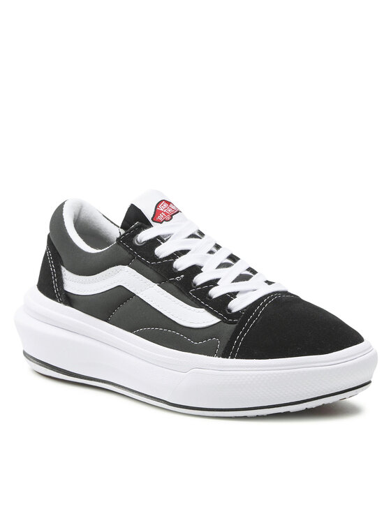 

Кеды женские Vans Old Skool Overt VN0A7Q5EBA21 черные 41 EU, Черный, Old Skool Overt VN0A7Q5EBA21