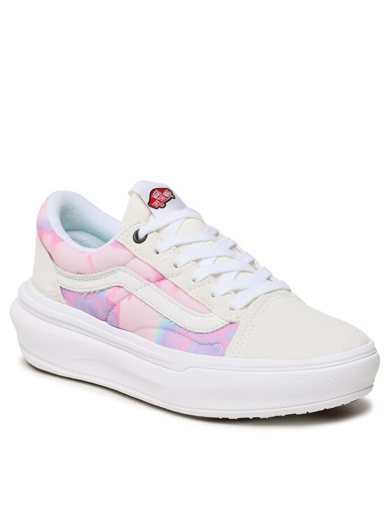

Кеды женские Vans Old Skool Overt VN0A7Q5ERNH1 бежевые 39 EU, Бежевый, Old Skool Overt VN0A7Q5ERNH1