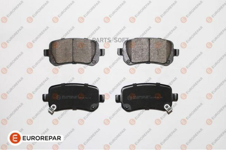 

Колодки тормозные дисковые CHRYSLER GRAND VOYAGER V RT 07 DODGE EUROREPAR 1639370280