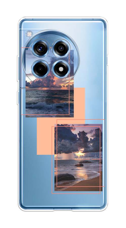 

Чехол на OnePlus Ace 3/12R "Sky collage", Розовый;прозрачный;синий, 154550-1