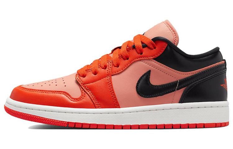 

Кеды унисекс Jordan Air Jordan 1 Low оранжевые 41 EU, Оранжевый, Air Jordan 1 Low