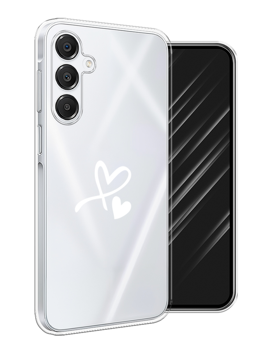 

Чехол Awog на Samsung Galaxy A16 "Сердечко минимализм", Белый, 2110250-1