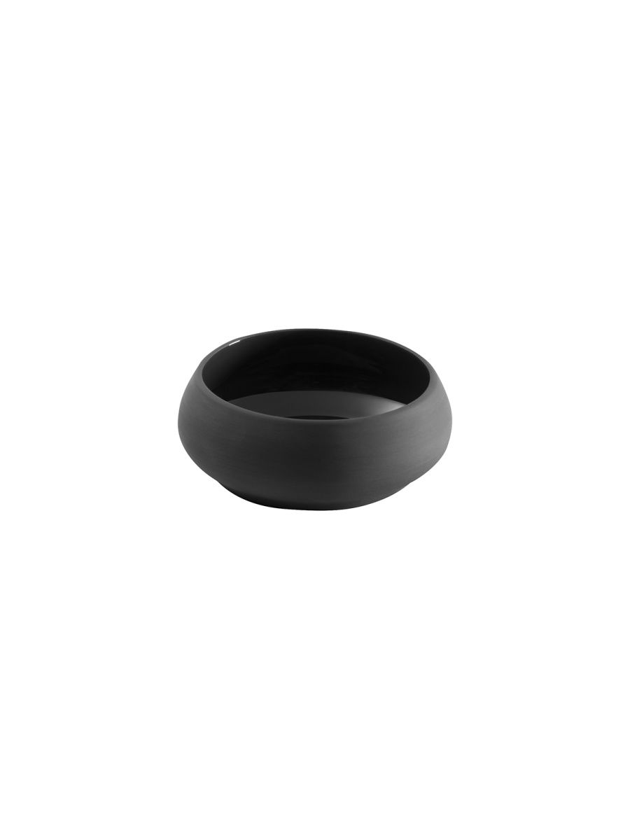 

Фарфоровый салатник Guy Degrenne 16,5 см Bahia Onyx матовый, 236555