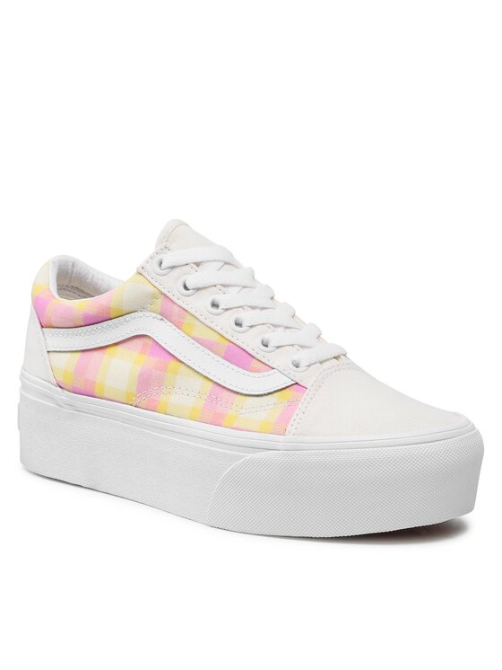 Кеды женские Vans Old Skool Stac VN0A7Q5MGBX1 разноцветные 425 EU 15180₽