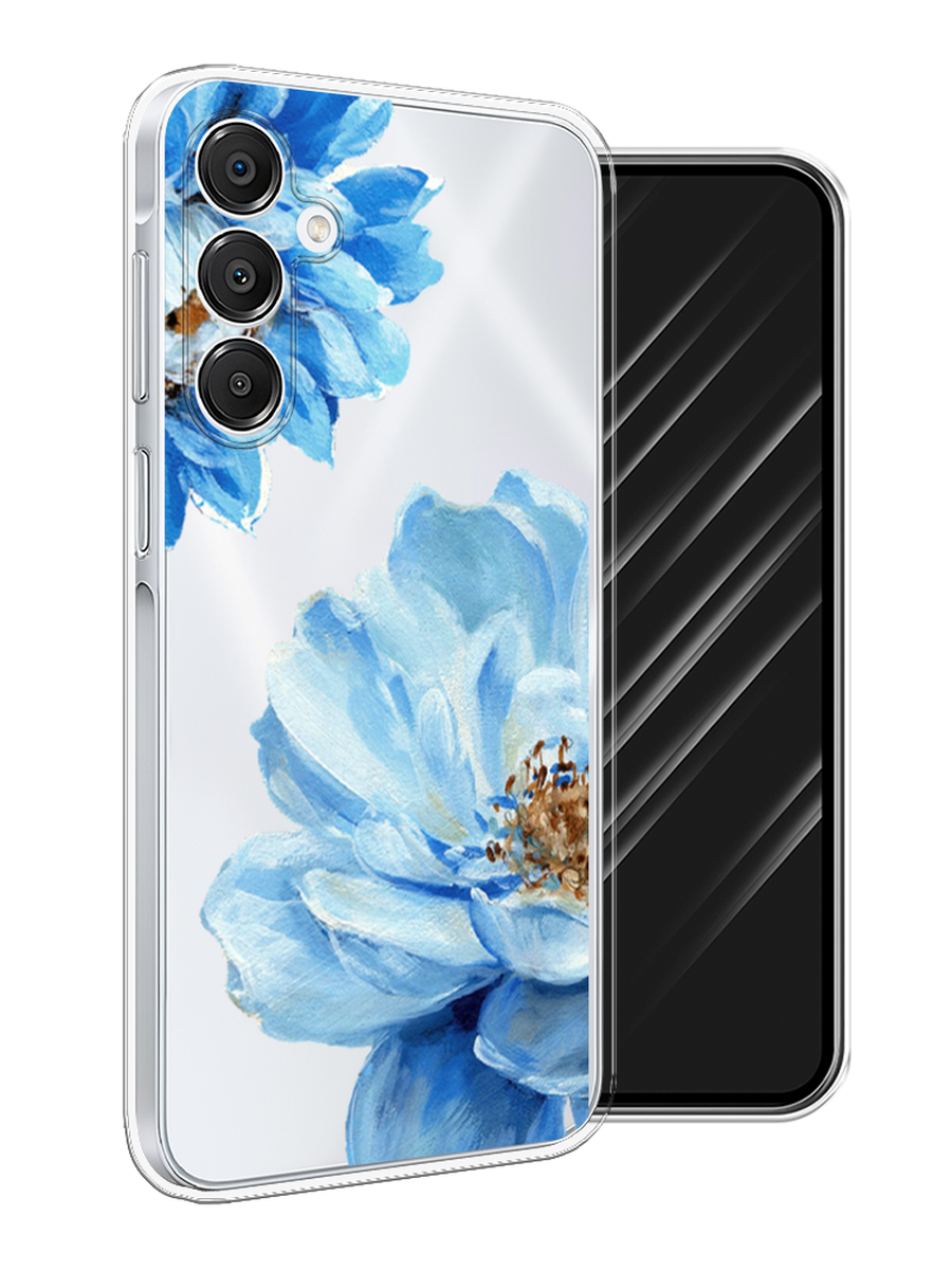 

Чехол Awog на Samsung Galaxy A16 "Голубые клематисы", Голубой, 2110250-1