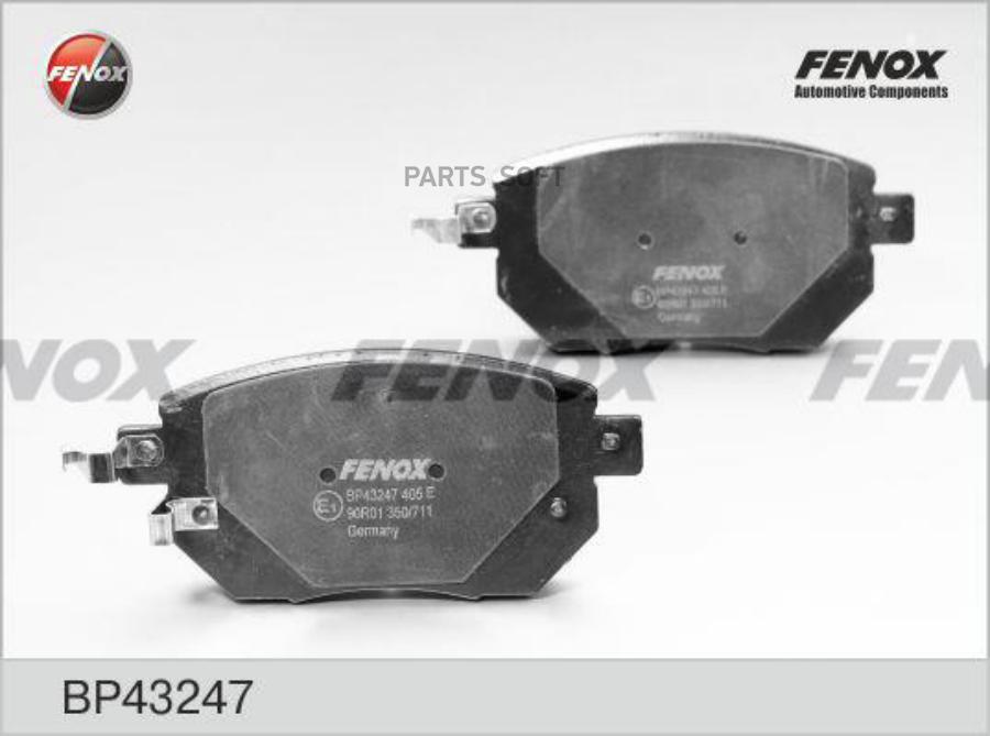 

Колодки дисковые ие Nissan Murano 3.5 4WD 05 Subaru Fo FENOX BP43247 BP43247