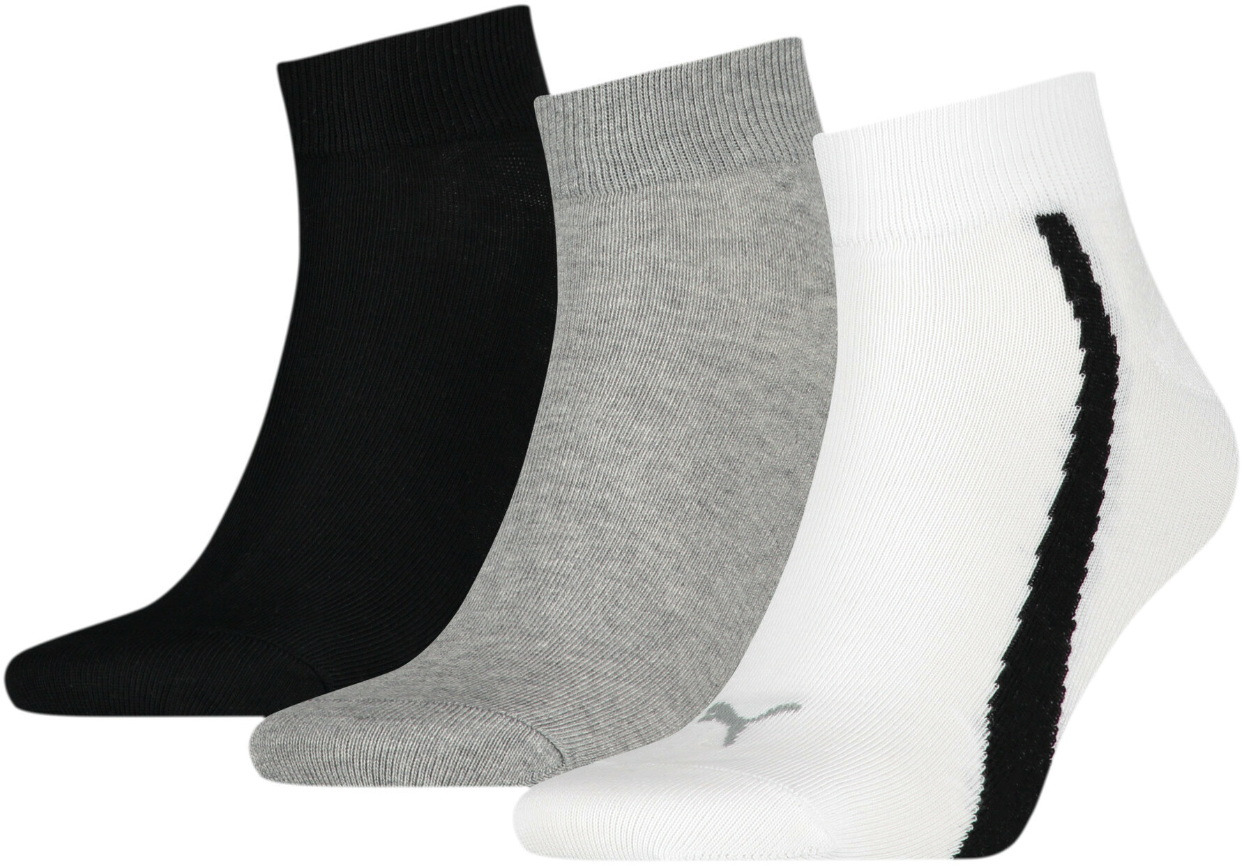 

Комплект носков женских PUMA Lifestyle Quarter 3P черных 35-38, Lifestyle Quarter 3P