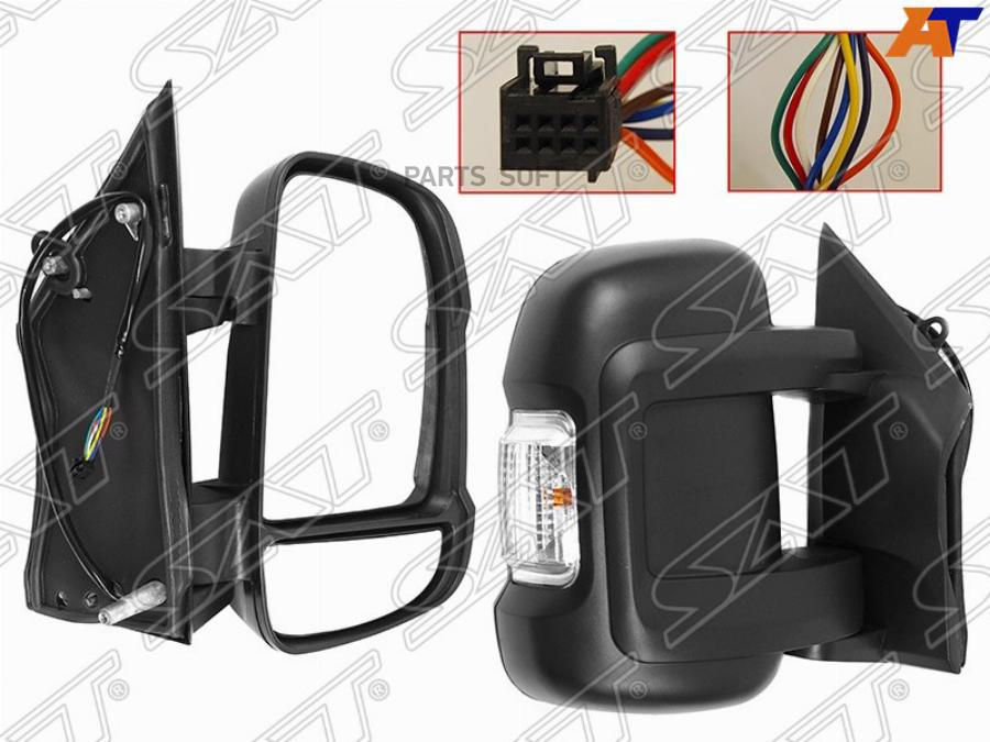 

Зеркало Fiat Ducato Peugeot Boxer Citroen Jumper 06- Rh Рег-Ка Поворот Обогрев 8Кон