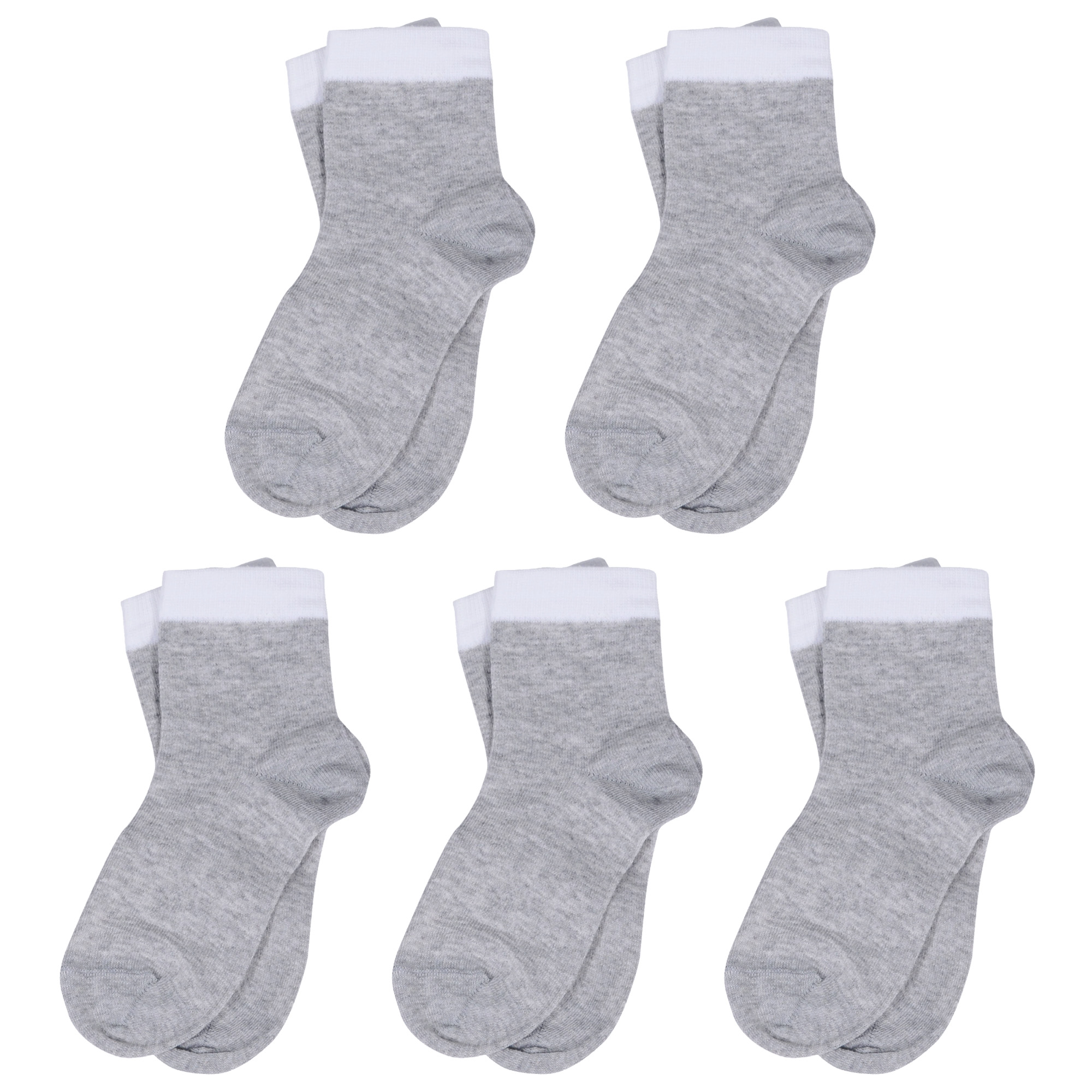 Носки детские LorenzLine 5-Л103, серый, 6-8