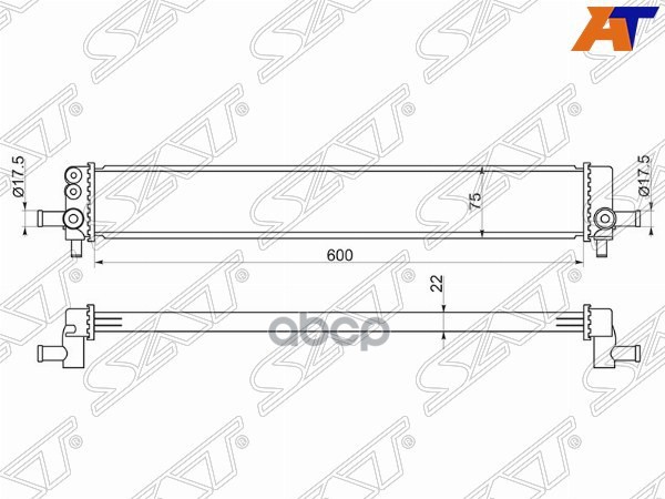 

Радиатор Инвертора Lexus Ct200h 10- Sat арт. ST-G9010-76010