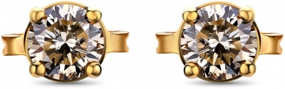 

Серьги с 2 бриллиантами из жёлтого золота Саргон E1316-2002, E1316-2002