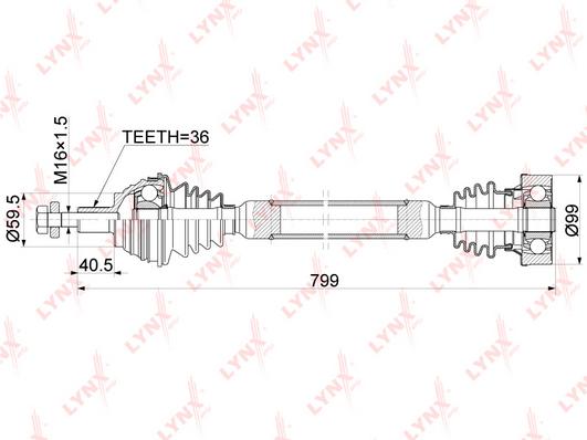 

Cd-1131 Привод В Сборе Lynxauto LYNXauto CD-1131