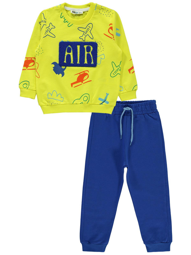 

Спортивный костюм Civil Boys 252283804K21 желтый 24-36 мес (доставка из-за рубежа), 252283804K21