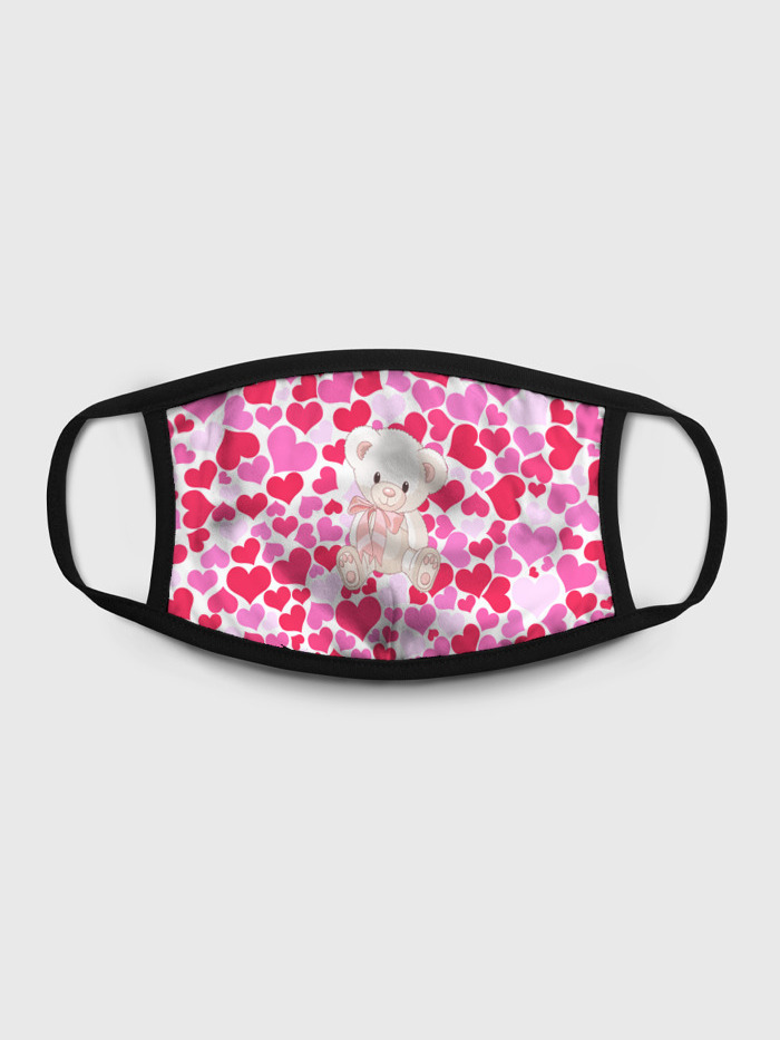 

Многоразовая маска унисекс Burnettie Белый Мишка, Разноцветный, Белый Мишка