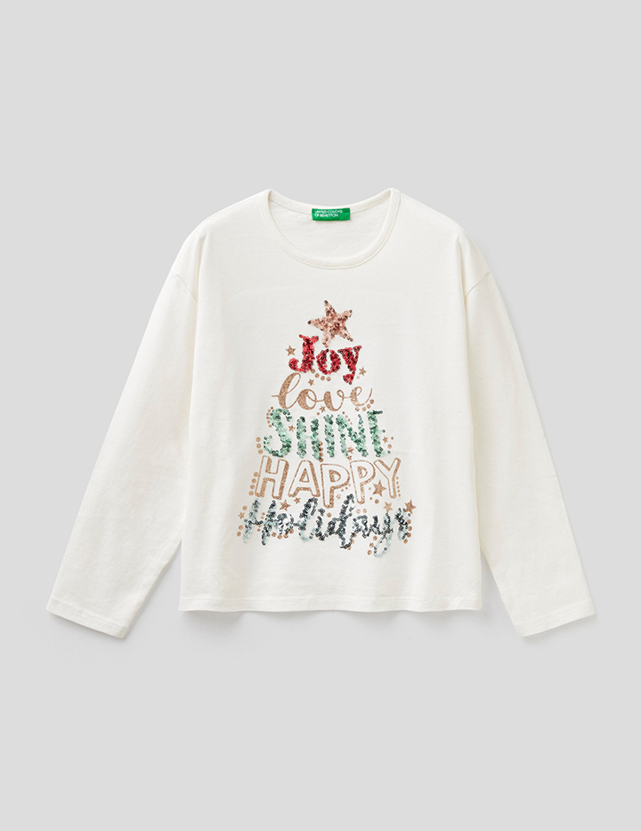 

Лонгслив детский United Colors of Benetton 21A_3ATNC15G6_074 белый р.S, 21A_3ATNC15G6_074