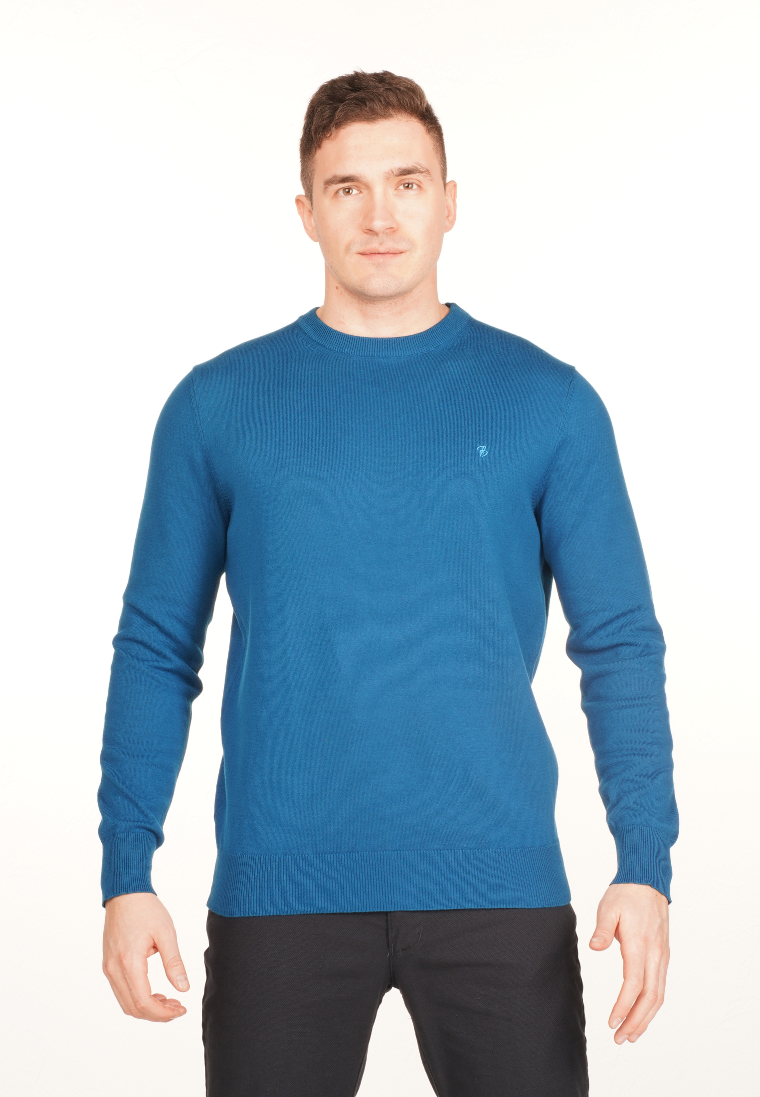 

Джемпер мужской La Biali В308/221 бирюзовый 2XL, В308/221