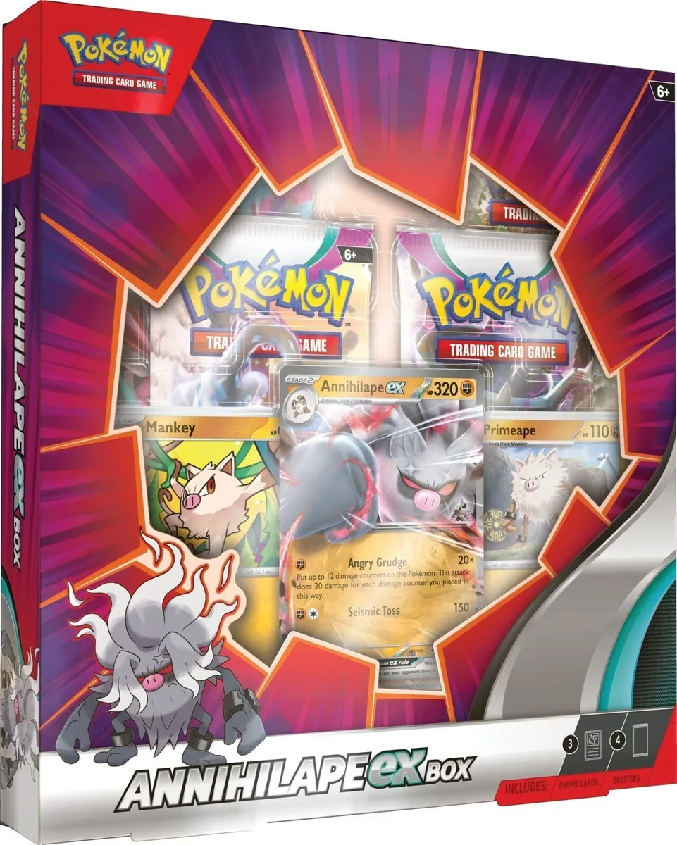 Набор карточек Pokemon Annihilape ex Collection Box