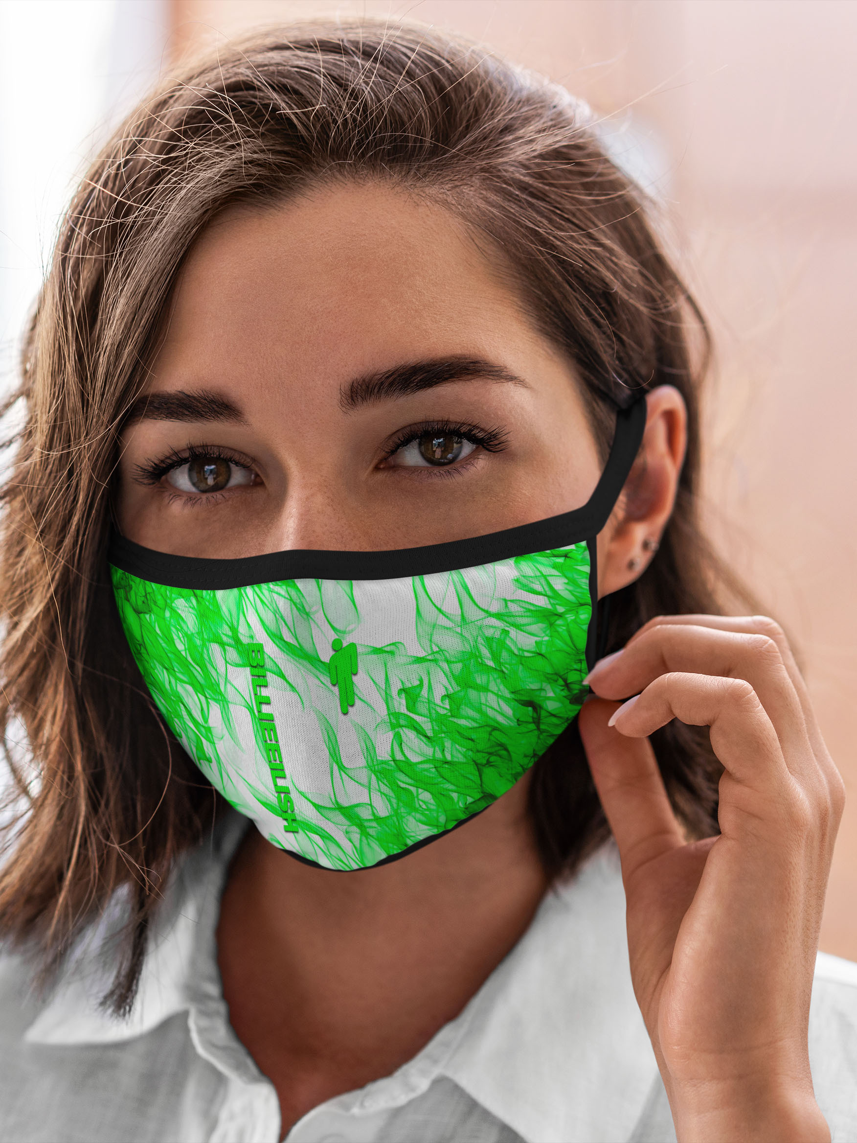 

Многоразовая маска унисекс Burnettie Billie Eilish Билли Айлиш Z, Разноцветный, Billie Eilish Билли Айлиш Z