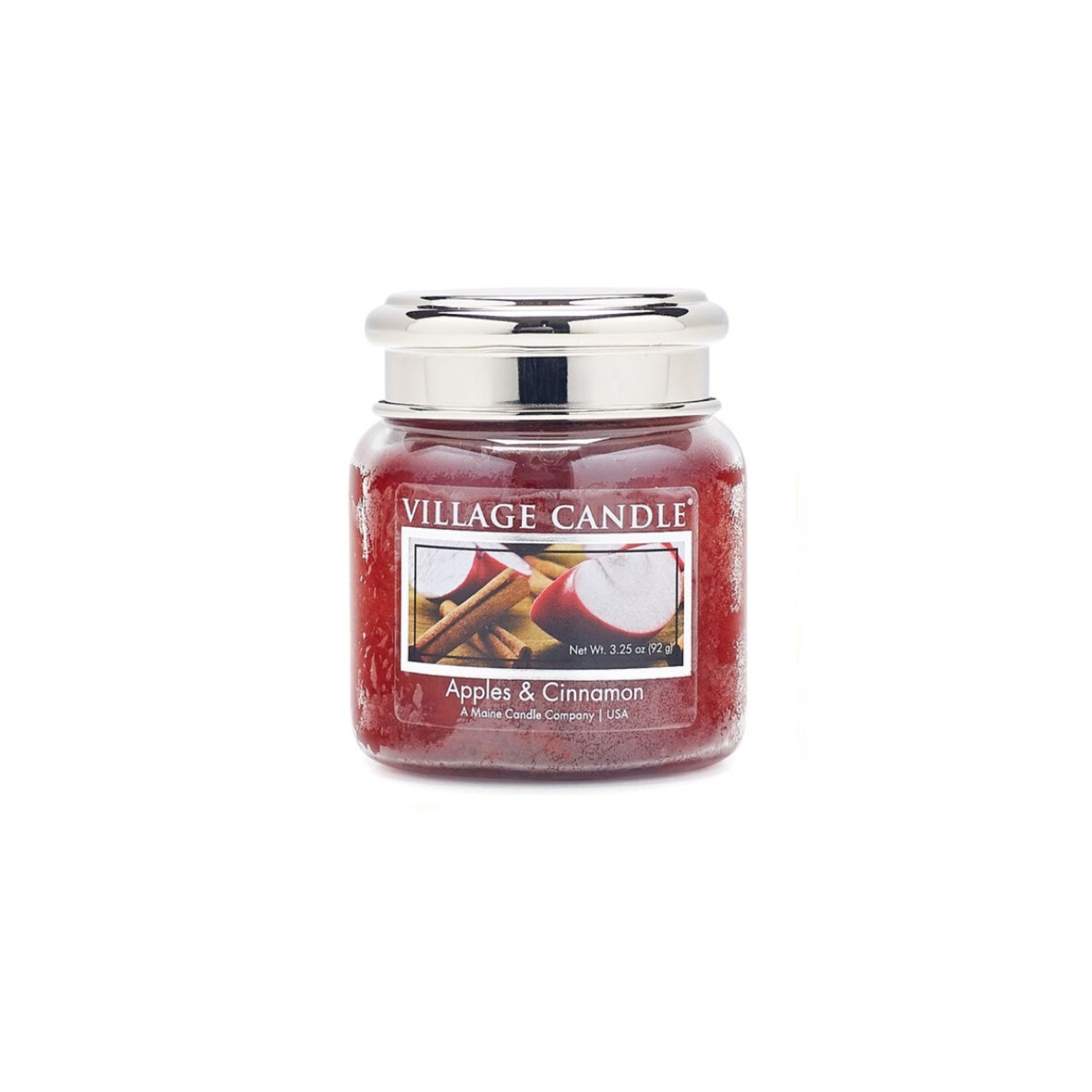 

Ароматическая свеча Village Candle Яблоко и Корица, маленькая