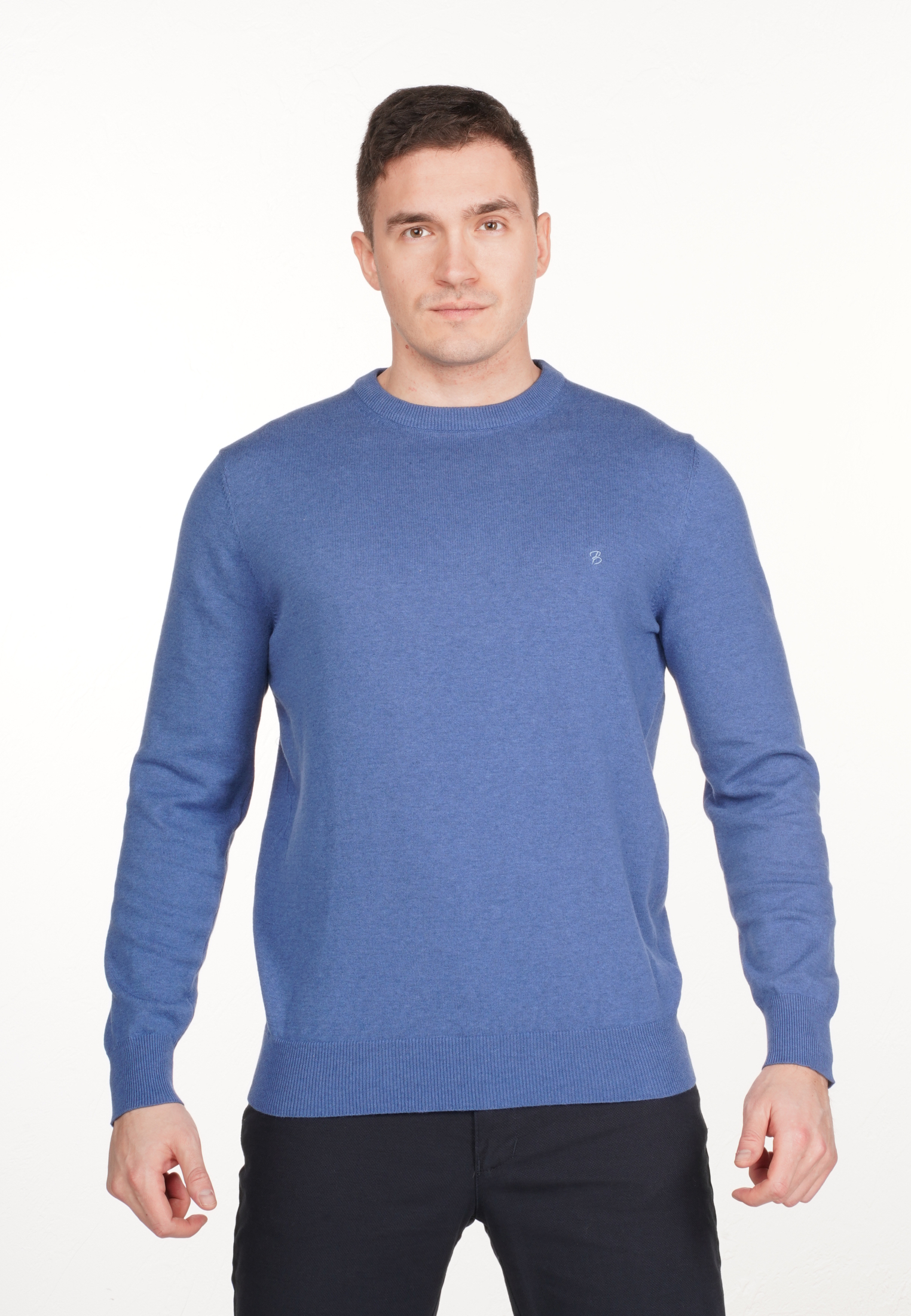 

Джемпер мужской La Biali В308/221 голубой 3XL, В308/221