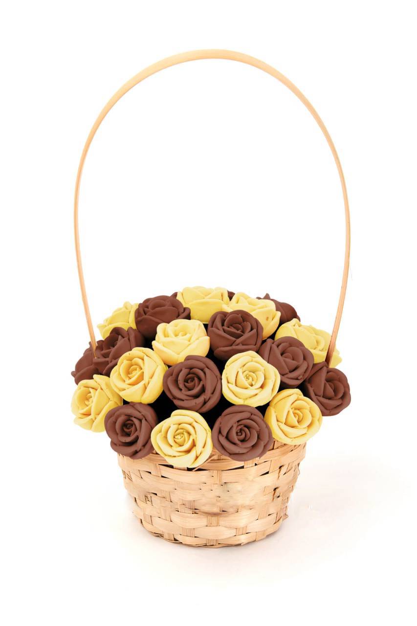 Подарочный набор из 27 шоколадных роз CHOCO STORY K27-JSH