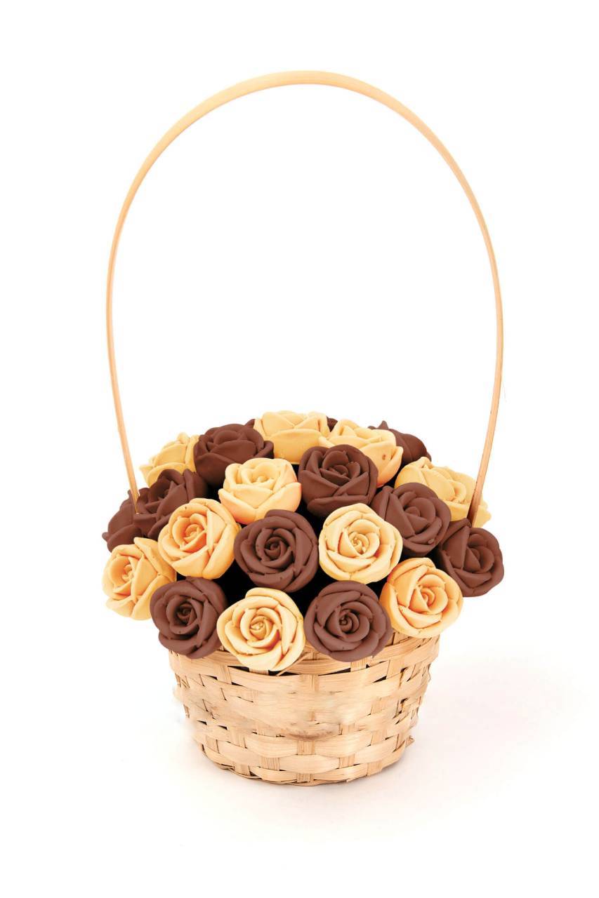 Подарочный набор из 27 шоколадных роз CHOCO STORY K27-OSH