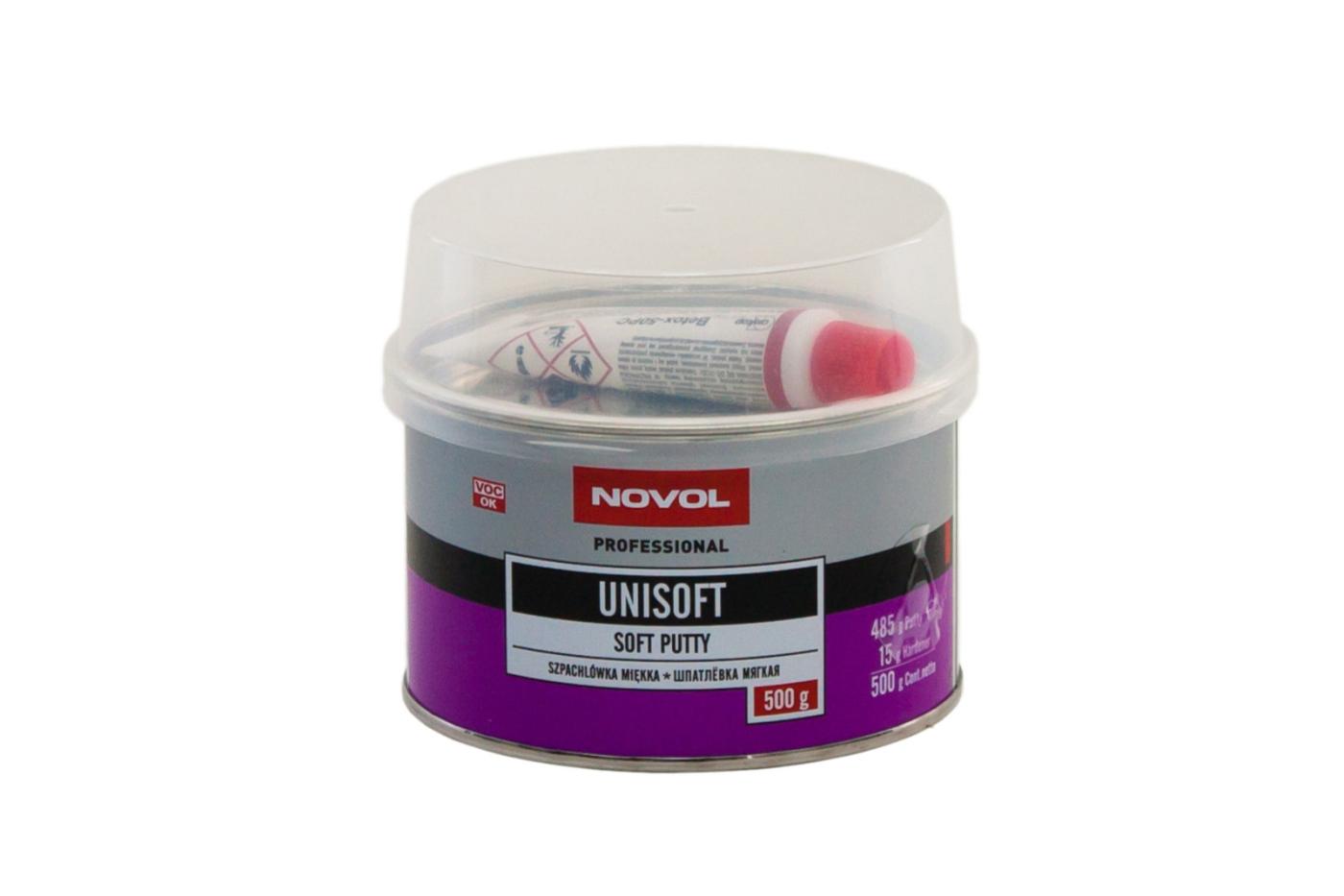 

Шпатлёвка мягкая Novol Unisoft Soft Putty наполняющая 0,5 кг., Серый, Шпатлёвка мягкая Novol Unisoft Soft Putty наполняющая 0,5 кг.