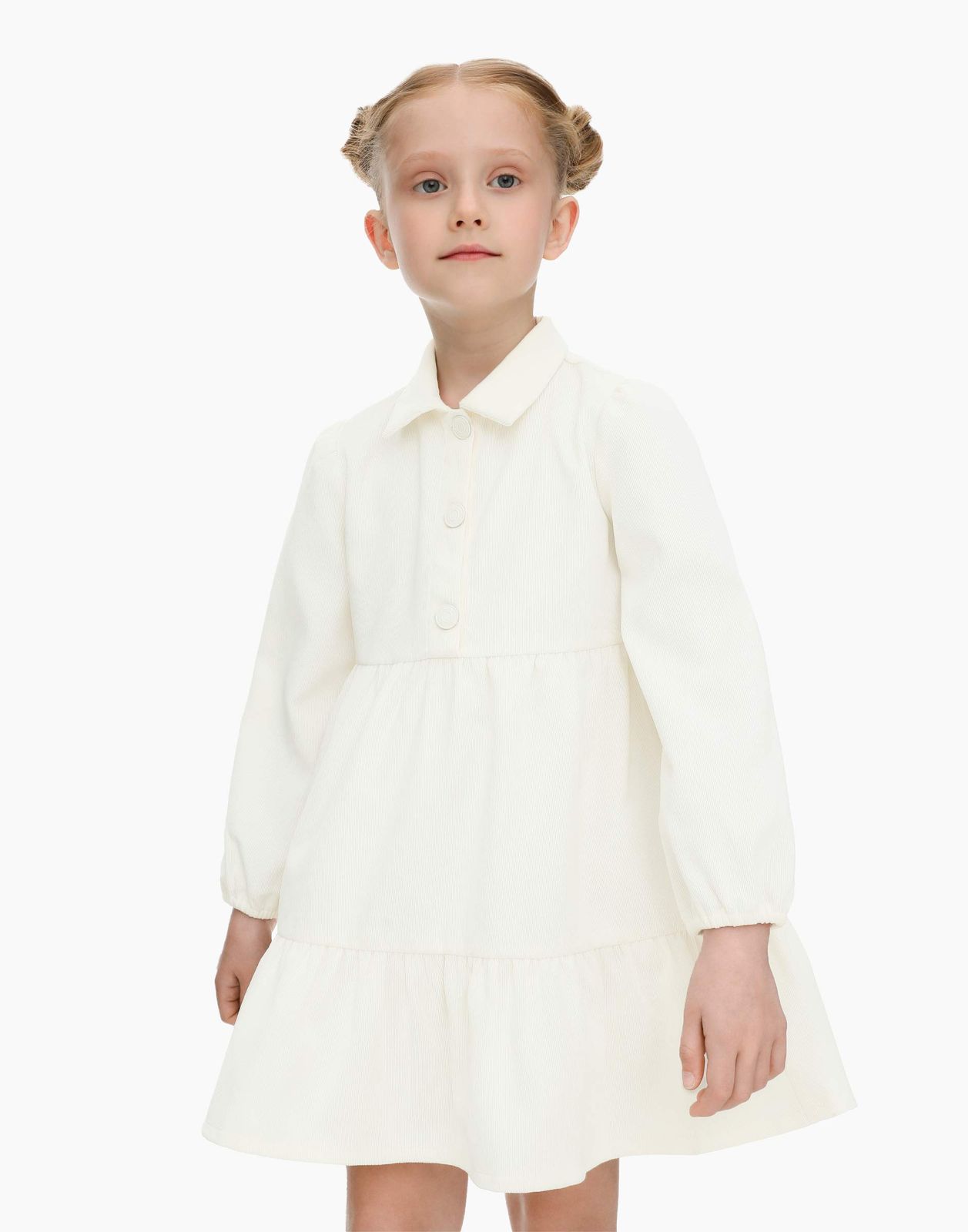 Платье для девочек Gloria Jeans GDR027440 молочный 6-7л/122 (31)