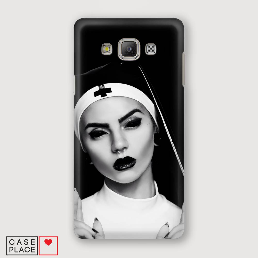 

Чехол Awog "Черная монашка" для Samsung Galaxy A7, 20720-7