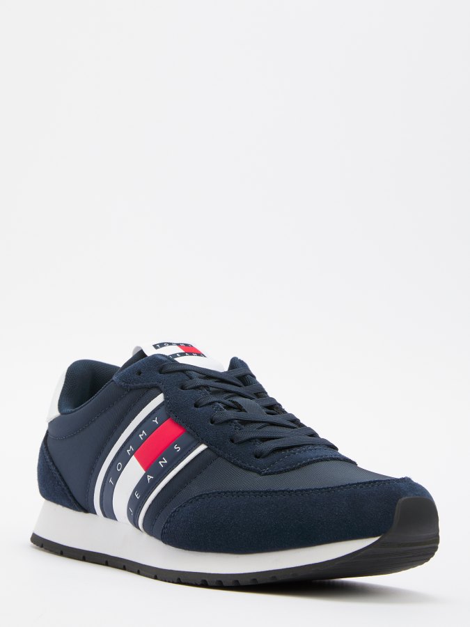 

Кроссовки мужские Tommy Jeans EM0EM01351 синие 41 EU, Синий, EM0EM01351