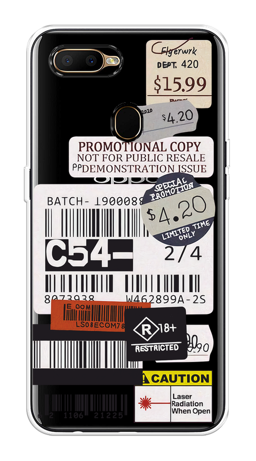 

Чехол на Oppo A5s "Flight to Paris", Серый;бежевый, 252350-1