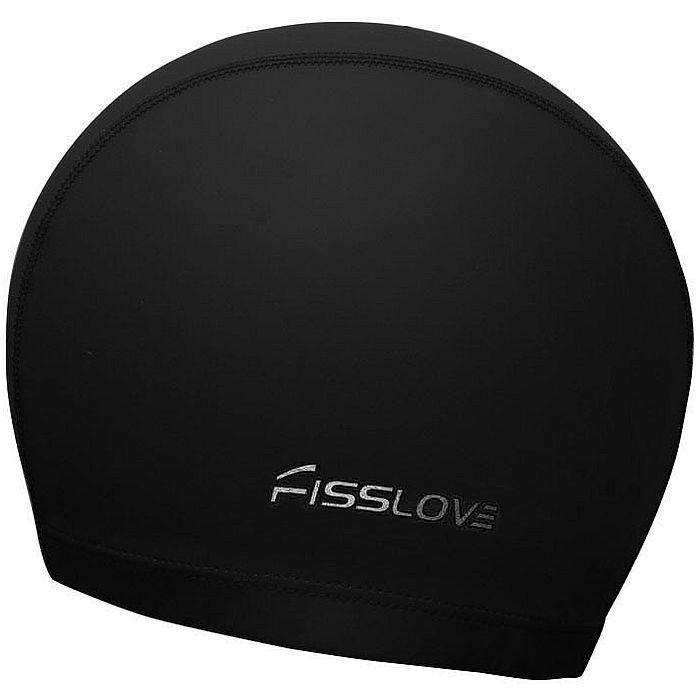 

Шапочка для плавания FISSLOVE полиуретан (черный), полиуретан
