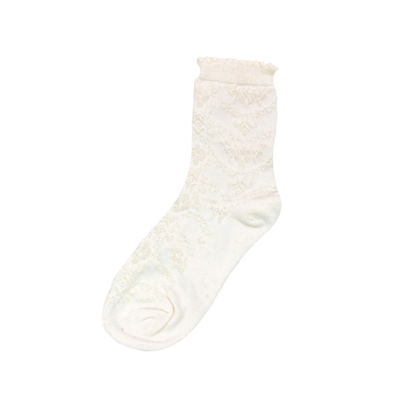 Носочки детские Fute 341 Жаккардовые Белый 29-31
