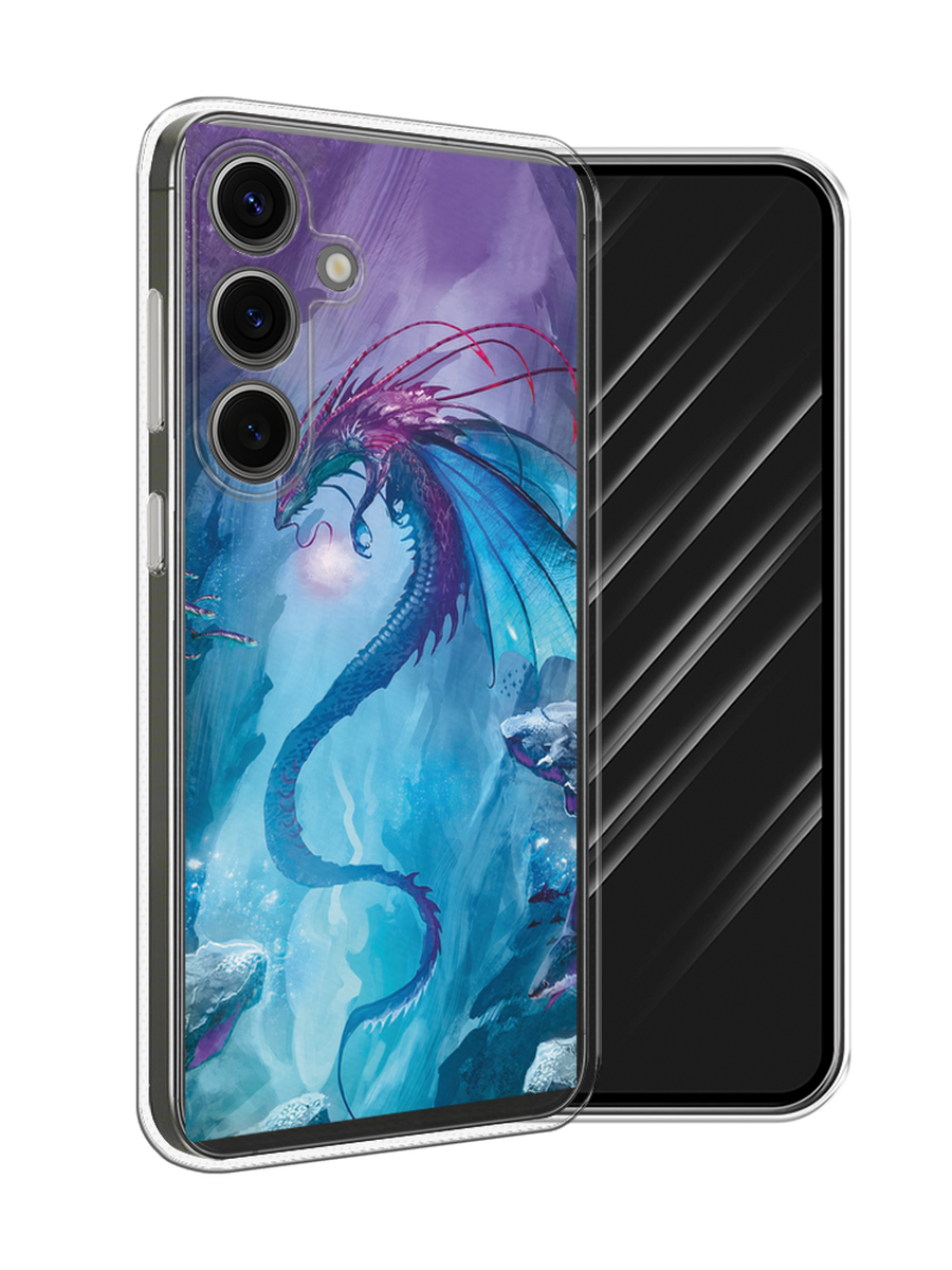 

Чехол Awog на Samsung Galaxy S25 "Водный дракон", Голубой;фиолетовый;синий, 2110350-1
