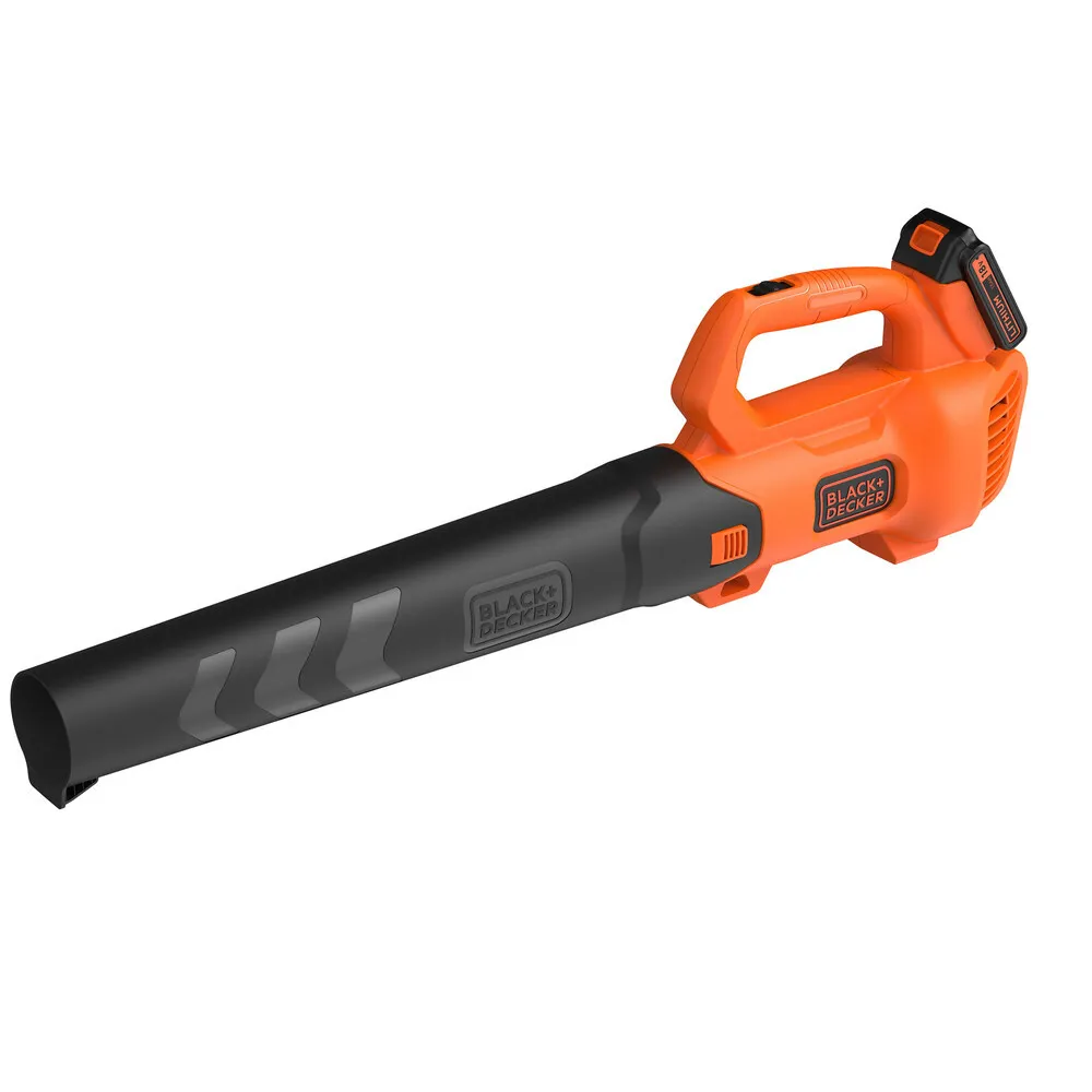 

Black+Decker Садовый воздуходув аккумуляторный аксиальный 18 В, аккумулятор 5.0Ач L BCBL20