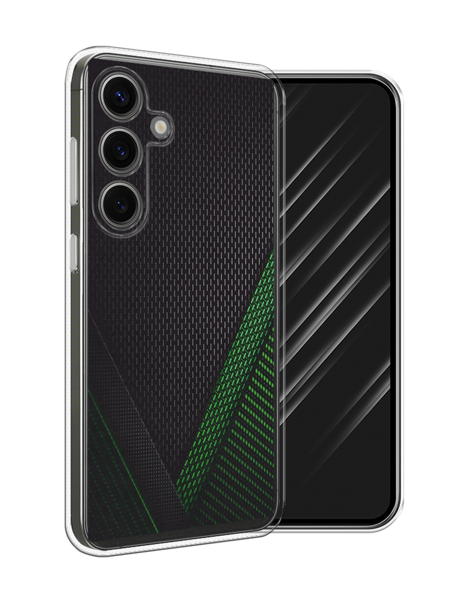 

Чехол Awog на Samsung Galaxy S25 "Зеленый карбон", Черный;зеленый, 2110350-1