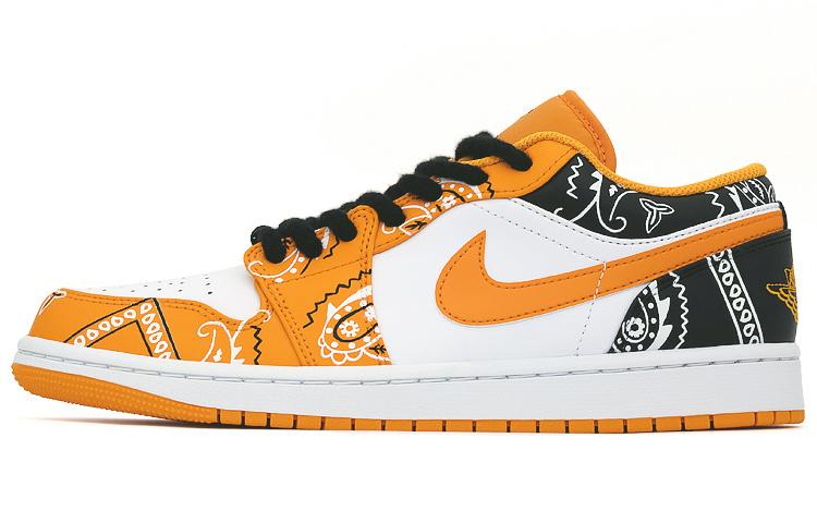 

Кеды унисекс Jordan Air Jordan 1 Low желтые 40.5 EU, Желтый, Air Jordan 1 Low
