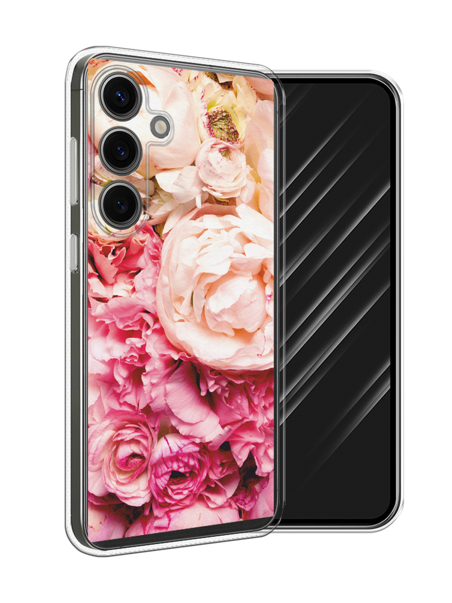 

Чехол Awog на Samsung Galaxy S25 "Пионы яркие", Розовый, 2110350-1