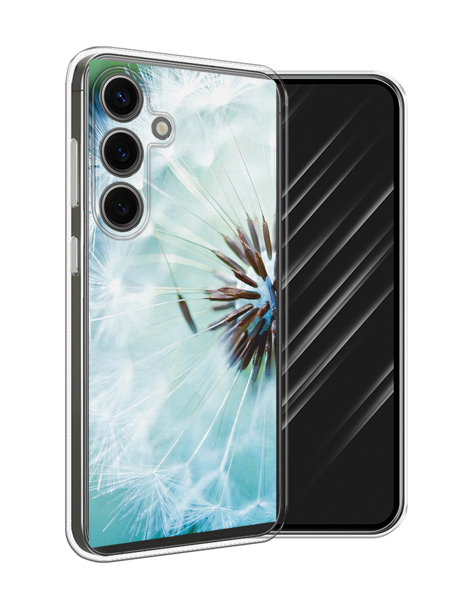 

Чехол Awog на Samsung Galaxy S25 "Пух одуванчика", Серебристый;серый, 2110350-1