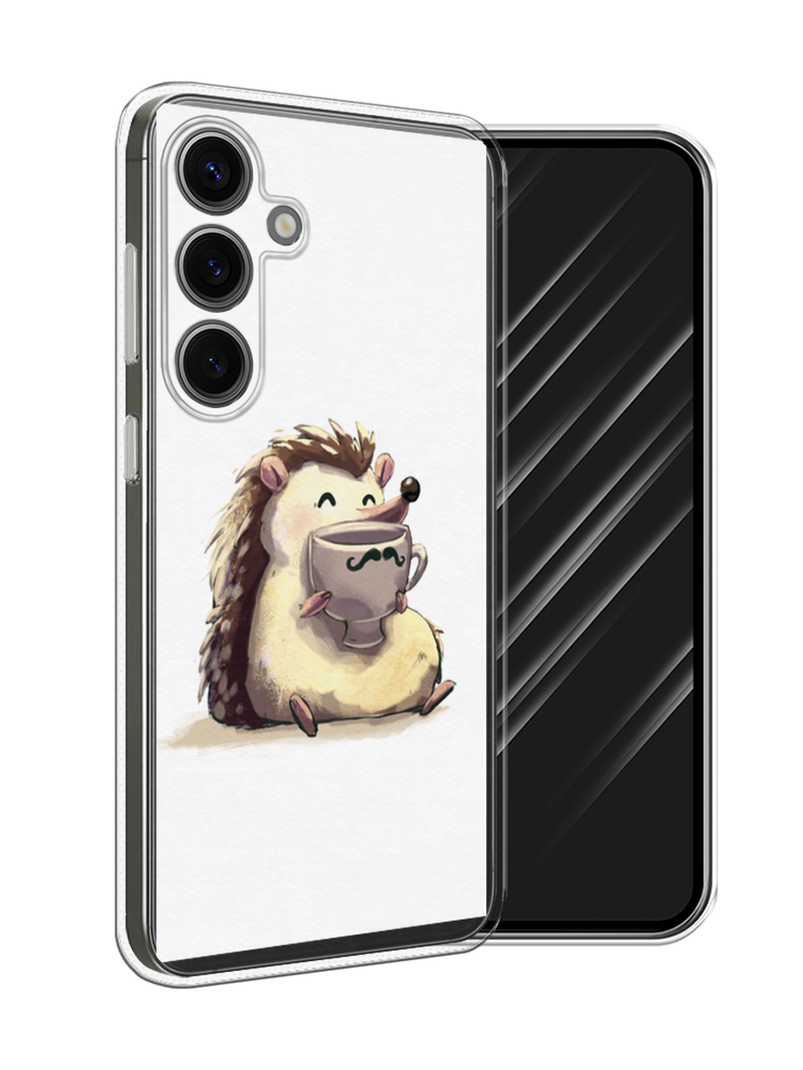 

Чехол Awog на Samsung Galaxy S25 "Еж кофеман", Белый;коричневый;бежевый, 2110350-1
