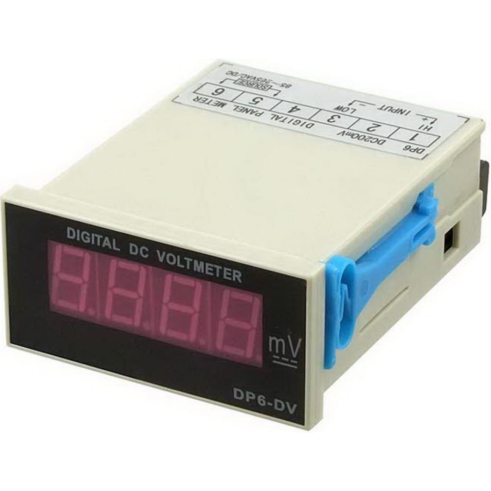 

Цифровой вольтметр постоянного тока RUICHI DP-6 2. 20. 200. 600V DC 66071