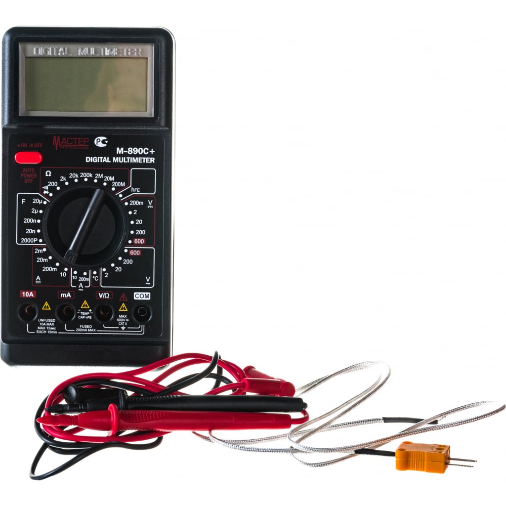 

Цифровой мультиметр Master Professional M890C 90891